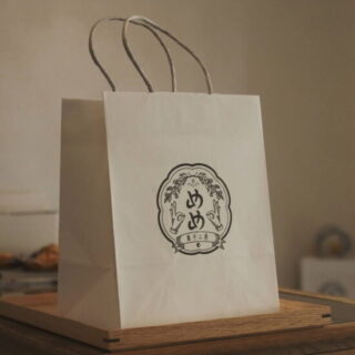 めめオリジナル手提げ袋の有料化について