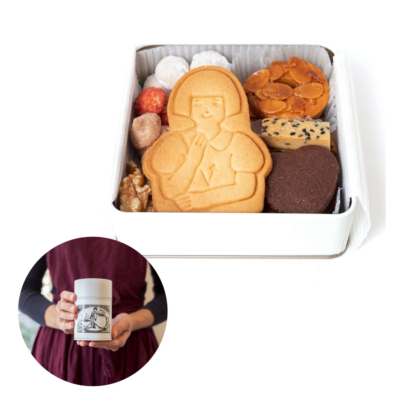 母の日💐限定ギフト缶2025 - めめ菓子工房